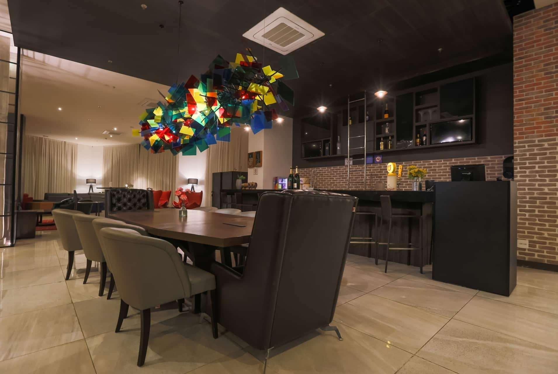 מלון Tryp By Wyndham ריבייראו פרטו מראה חיצוני תמונה The interior of the restaurant